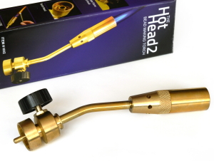Hot Head One-Gas-Burner without Hose Barb